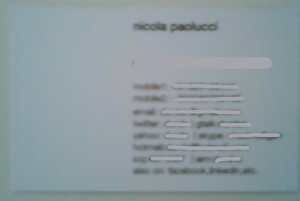 “front businesscard”